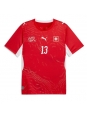 Moške Nogometnih dresov Švica Ricardo Rodriguez #13 Domači SP 2026 Kratki rokavi Moške Nogometnih dresov Švica Ricardo Rodriguez #13 Domači SP 2026 Kratki rokavi